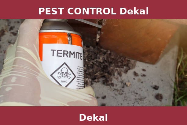 PEST CONTROL Dekal
